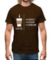 8 Bit Coffee Mens T-Shirt