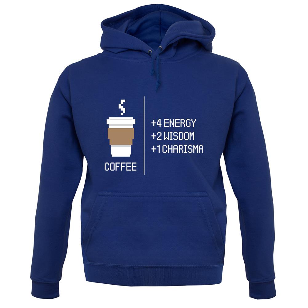 8 Bit Coffee unisex hoodie