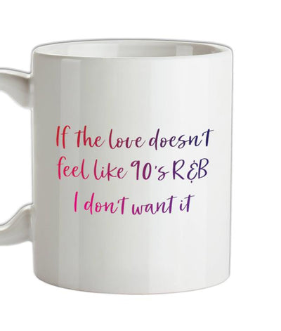 90's R&B Music Ceramic Mug
