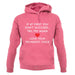 Try Try Again, Always Love Your Youngest Unisex Hoodie