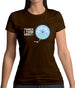 I Think About Cycling Womens T-Shirt