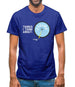 I Think About Cycling Mens T-Shirt