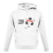 I Think About Football unisex hoodie