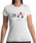 I Think About Football Womens T-Shirt