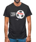 I Think About Football Mens T-Shirt