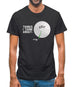 I Think About Golf Mens T-Shirt