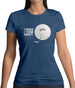 I Think About Golf Womens T-Shirt