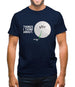 I Think About Golf Mens T-Shirt