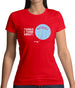 I Think About Netball Womens T-Shirt