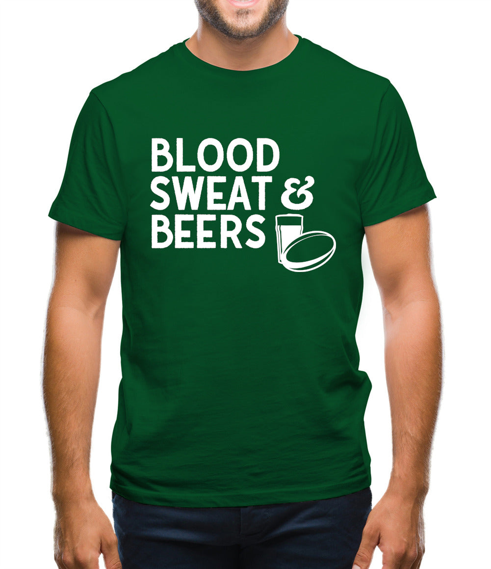 Blood Sweat And Beers Mens T-Shirt