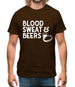 Blood Sweat And Beers Mens T-Shirt