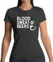 Blood Sweat And Beers Womens T-Shirt