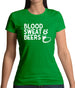 Blood Sweat And Beers Womens T-Shirt