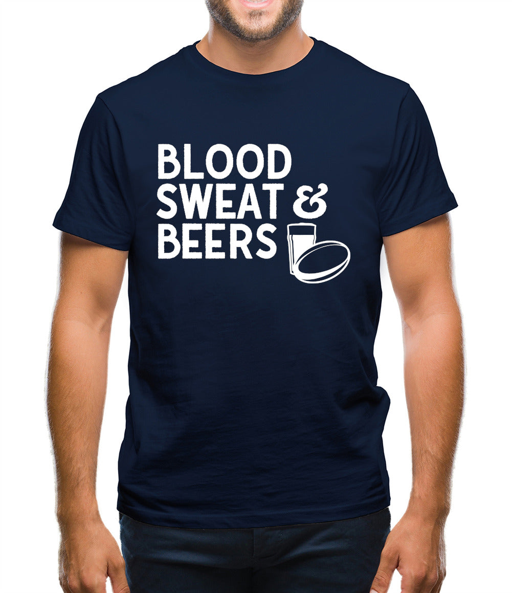 Blood Sweat And Beers Mens T-Shirt
