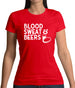 Blood Sweat And Beers Womens T-Shirt