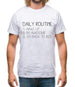 Daily Routine List Mens T-Shirt