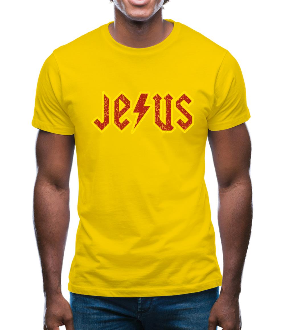 Jesus Rock Style Mens T-Shirt