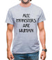 All Monsters Are Human Mens T-Shirt