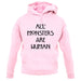 All Monsters Are Human unisex hoodie