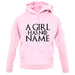 A Girl Has No Name Unisex Hoodie