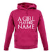 A Girl Has No Name Unisex Hoodie