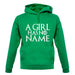 A Girl Has No Name Unisex Hoodie