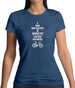 A Man Who Can Ride In Manhattan Can Ride Anywhere Womens T-Shirt