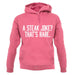 Steak Joke, Thatâ€™S Rare unisex hoodie