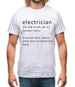 Electrician Definition Mens T-Shirt