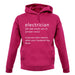 Electrician Definition unisex hoodie