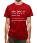 Electrician Definition Mens T-Shirt