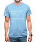 Plumber Definition Mens T-Shirt