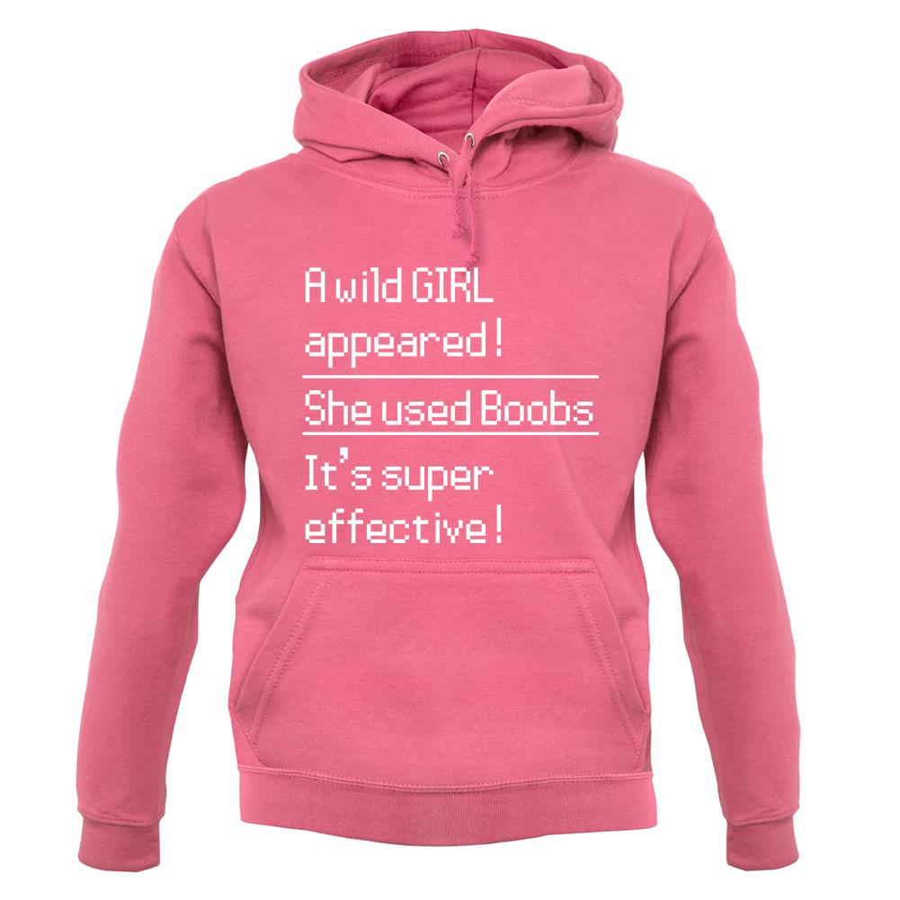 She Uses Boobs unisex hoodie