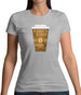 A Yawn Is A Silent Scream For Coffee Womens T-Shirt