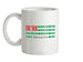 Abkhazia Barcode Style Flag Ceramic Mug