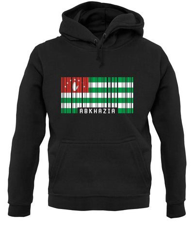 Abkhazia Barcode Style Flag unisex hoodie