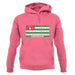 Abkhazia Barcode Style Flag unisex hoodie