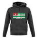 Abkhazia Barcode Style Flag unisex hoodie