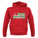 Abkhazia Barcode Style Flag unisex hoodie