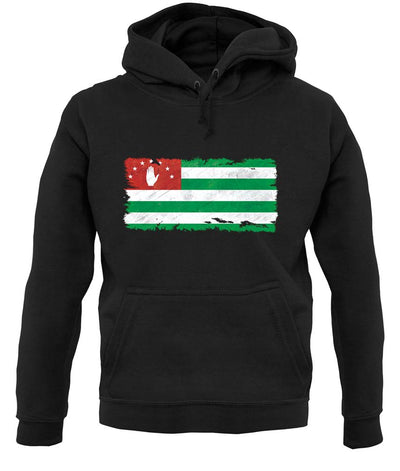 Abkhazia Grunge Style Flag unisex hoodie