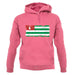 Abkhazia Grunge Style Flag unisex hoodie