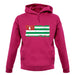 Abkhazia Grunge Style Flag unisex hoodie