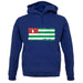 Abkhazia Grunge Style Flag unisex hoodie