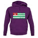 Abkhazia Grunge Style Flag unisex hoodie