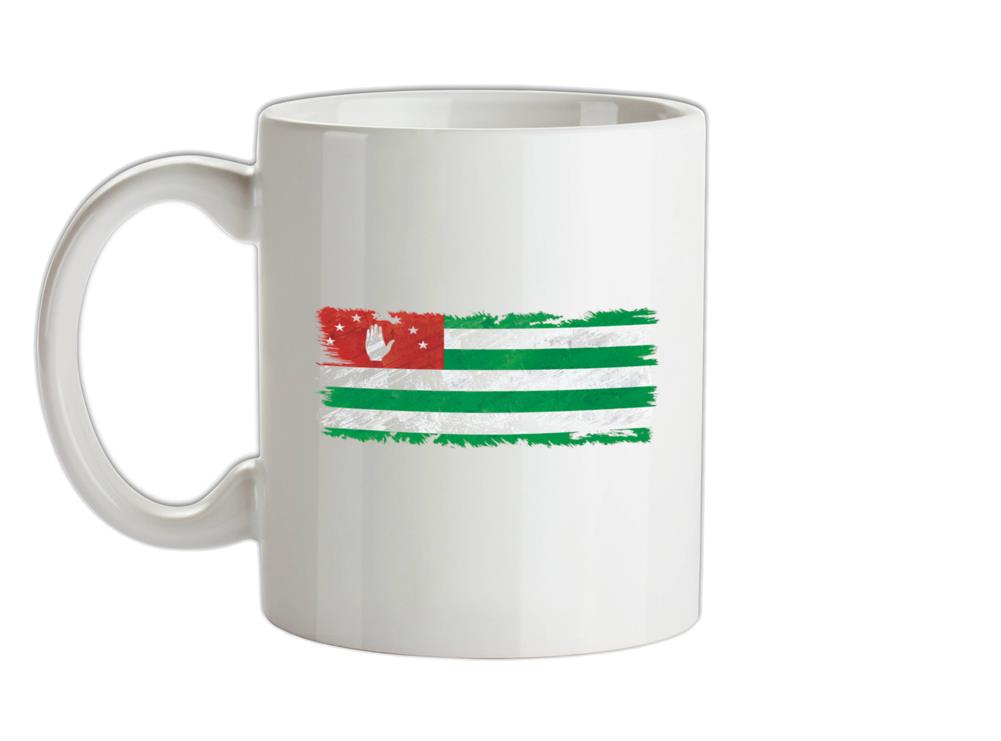 Abkhazia Grunge Style Flag Ceramic Mug