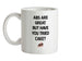 Abs Are Great, Cakes Ceramic Mug