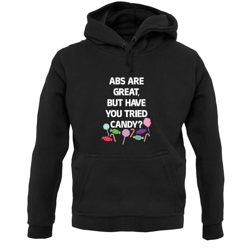 Abs Are Great, Candy Unisex Hoodie