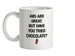 Abs Are Great, Chocolate  Ceramic Mug
