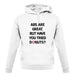 Abs Are Great, Donuts unisex hoodie