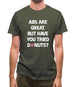 Abs Are Great, Donuts Mens T-Shirt